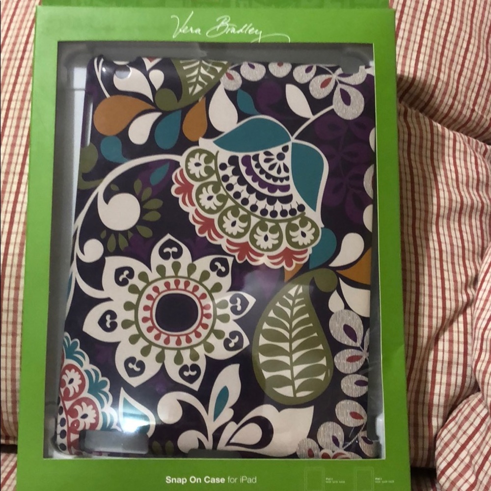 Vera Bradley snap on case for iPad